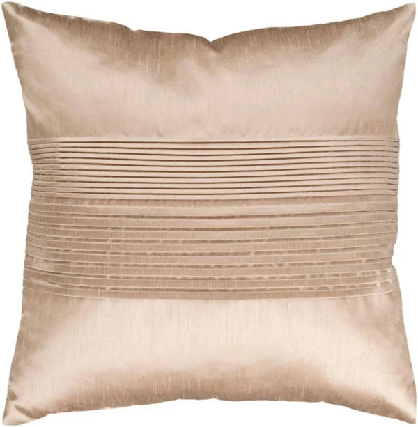 Surya - Solid Pleated - Throw Pillow