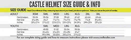 Castle x Atom SV Electric Modular Snowmobile Helmet (2XL, Matte Black)