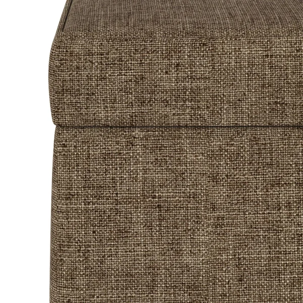 Fairland Storage Ottoman Zuma Chocolate - Threshold