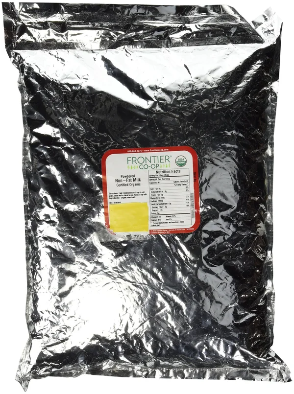 Frontier Non-Fat Milk Powder - Organic -- 5 lbs