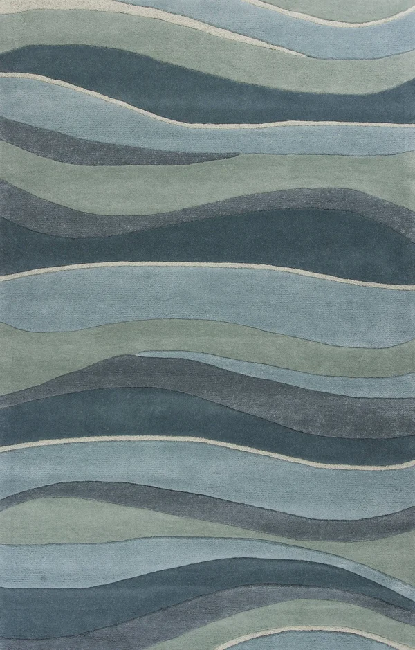 Kas Eternity 1053 Ocean landscapes Area Rug - 3&3x22 x 5&3x22