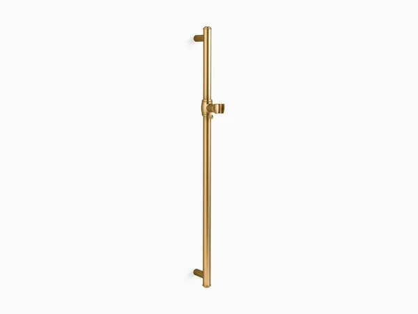 Kohler Vibrant Brushed Moderne Brass 30x22 Shower Slidebar