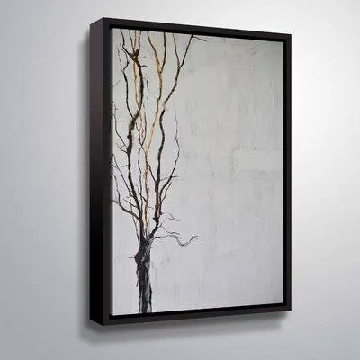 #3 in The Woods Where I Walk by Patricia Coulter - Painting Print on Canvas Wrought Studio Format: Wrapped Canvas, Size: 32x22 H