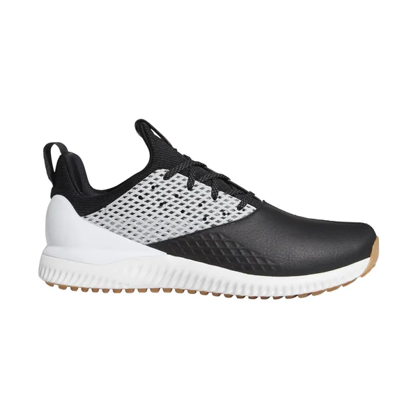 Adidas Golf Adicross Bounce 2 Golf Shoes, Male, Black/Silver/White, 10