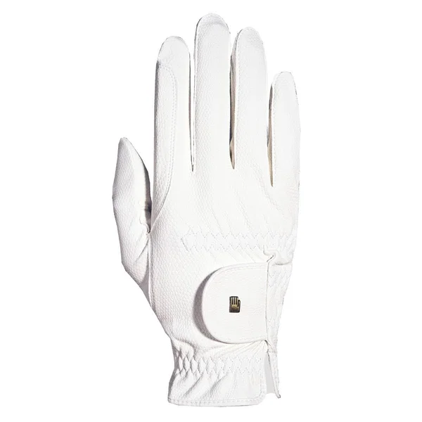 Roeckl Roeck-Grip White Riding Glove White, 7.5