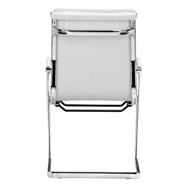 Brika Home Plus Conference Guest Chair in White - BR-370326