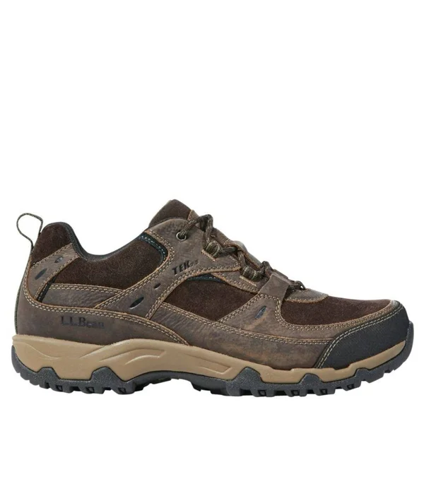 Men's Trail Model 4 Waterproof Trail Hiking Shoes - Leather/Suede Brown 9.5(EE), L.L.Bean