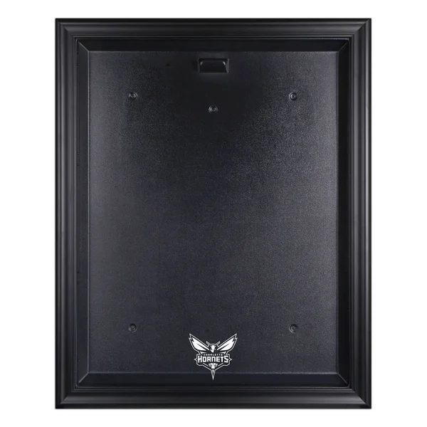 Fanatics Authentic Charlotte Hornets Black Framed Team Logo Jersey Display Case