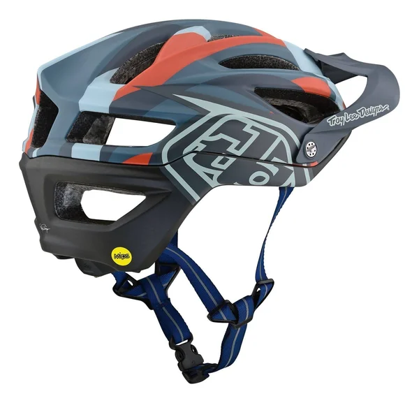 Troy Lee Designs A2 MIPS Helmet Sliver Marine - XL/XXL