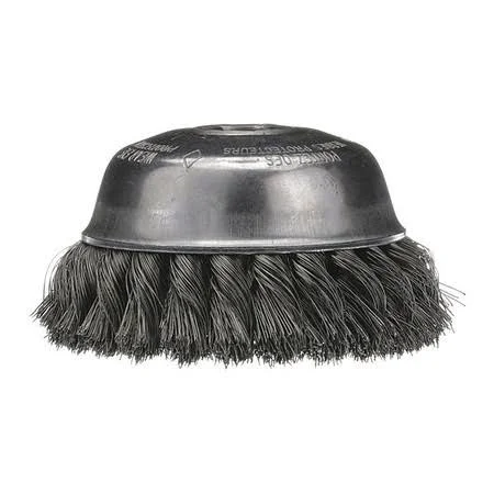 Osborn 0003313500 Knot Wire Cup Brush, 5-3/4x22