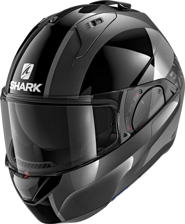 Shark - Helmet Evo-ES Endless Anthracite - Black, Anthracite - Size S