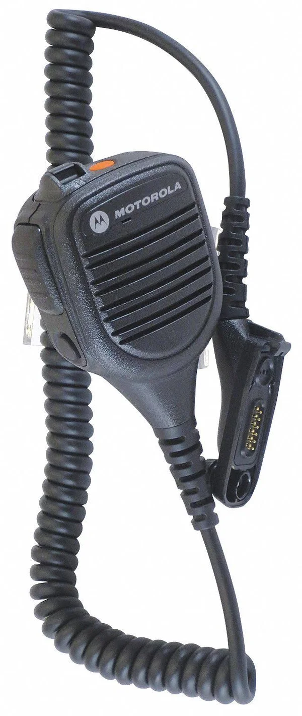 Motorola PMMN4065A Speaker/Microphone, Remote, 1-7/64 in. L