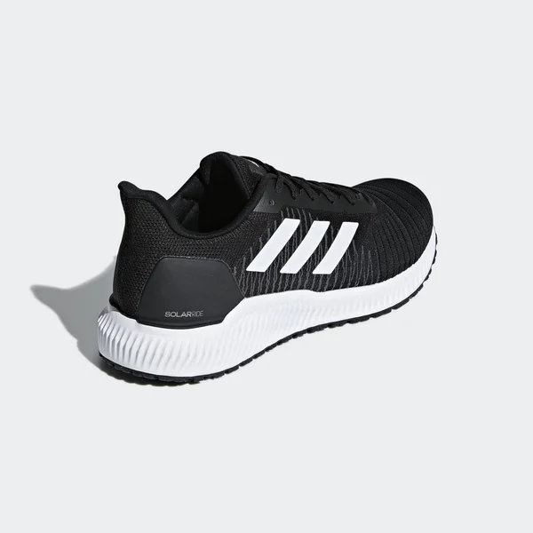 Adidas Solar Ride Core Black/White Men's Running Shoes, Size: 12