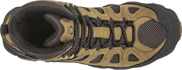 Oboz Men's Sawtooth II Mid B-DRY, Dark Shadow, Woodbine Green, 14