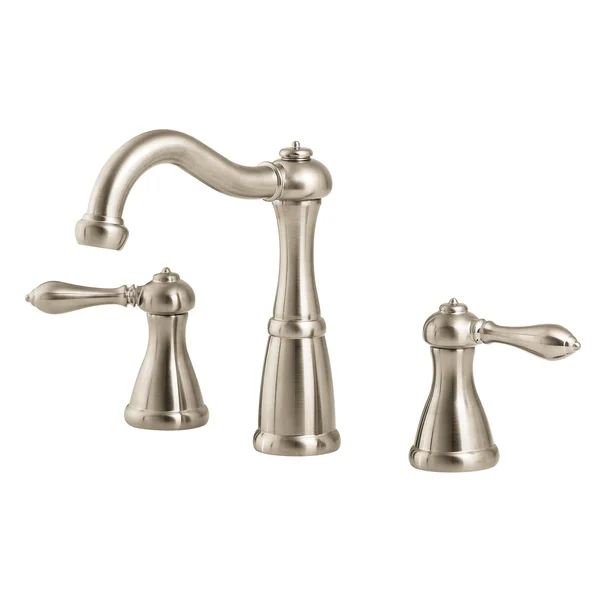 Pfister LF-049-M0BK Marielle 2-Handle 8x22 Widespread Bathroom Faucet - Brushed Nickel