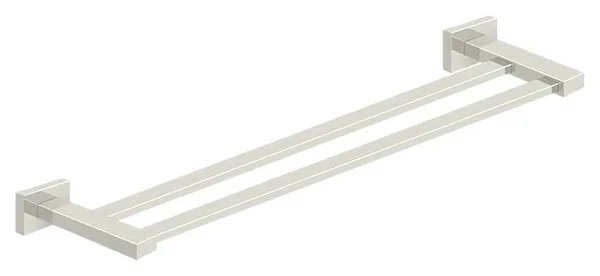 Deltana 55D2006-14 24x22 Double Towel Bar, 55D Series, Polished Nickel
