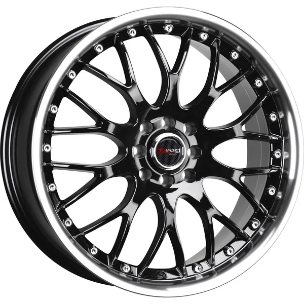 Drag DR-19 Wheels 17x7.5 4x100 4x114.3 Gloss Black Rims