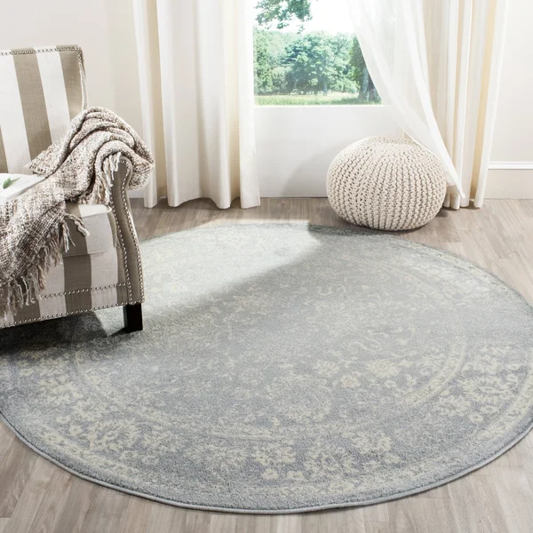 Safavieh Adirondack ADR109T 5&1x22 x 7&6x22 Slate - Ivory Area Rug