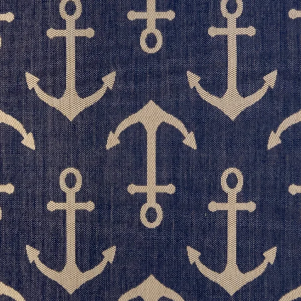 Gertmenian Paseo Maritime Indoor/Outdoor Rug - 7.5X10 ft
