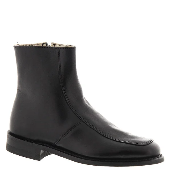 Executive Imperials Mens 000908 Leather Closed Toe Mid-Calf - Black, Size 8.0, Men's