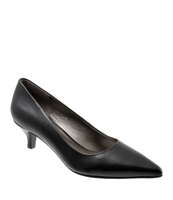 Women's Trotters Paulina Pump, Size: 12, Black