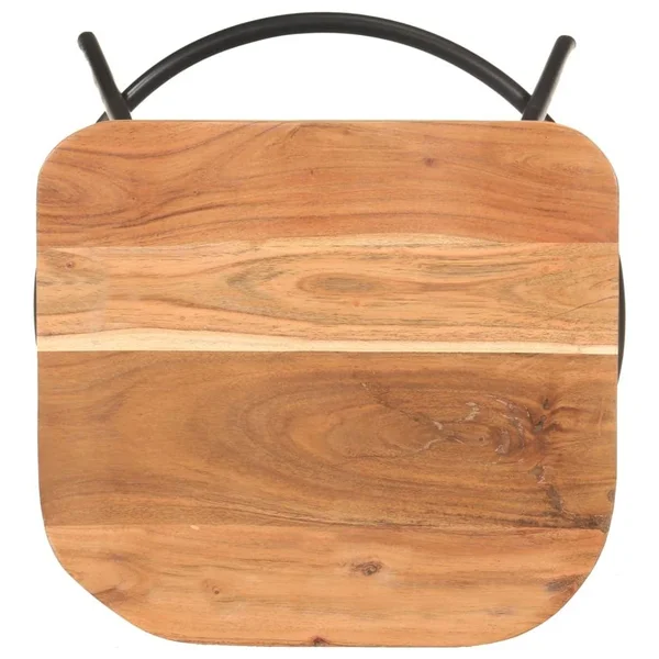 vidaXL Bar Stools 4 Pcs Solid Acacia Wood