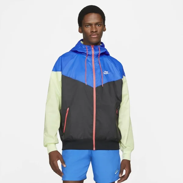 Nike Sportswear Windrunner Men's Hooded Jacket in Black - Size: Large, DA0001-013