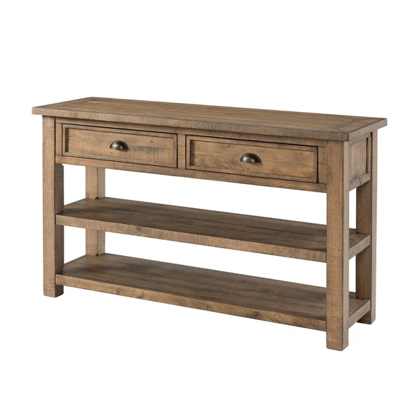 Martin Svensson Home Monterey Sofa Console Table, Reclaimed Natural