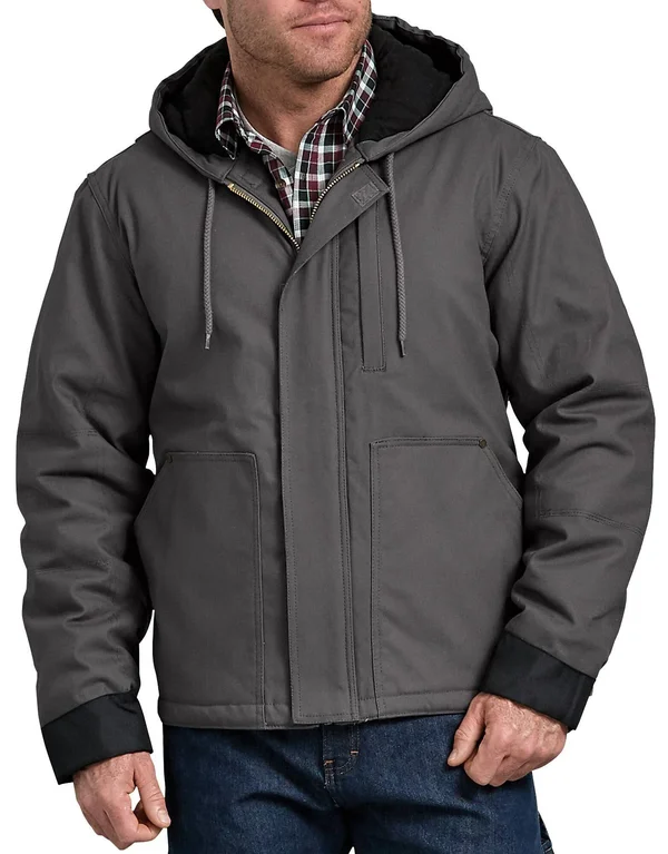 Dickies TJ376 Men's Flex Sanded Duck Mobility Jacket - Slate - M