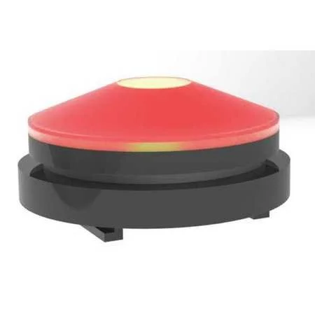 Banner Stakes MH5005L Belt Barrier, yellow Out of Service Belt