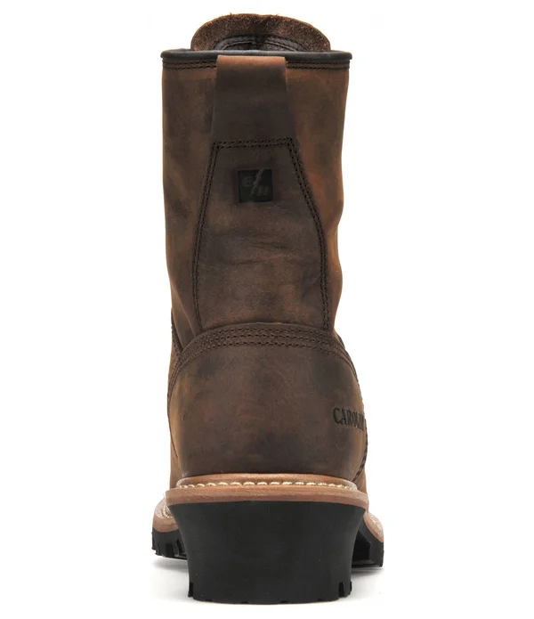 Carolina Men's 8 in. Waterproof Logger Boots