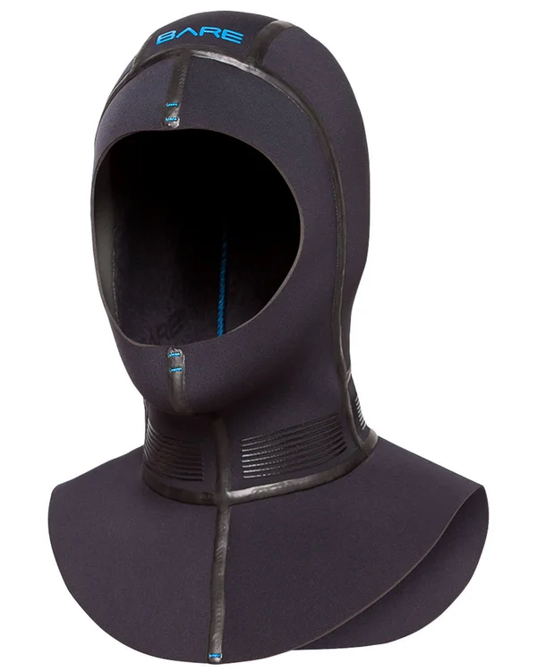 Bare 5mm Elastek Wet Hood (Black - X-Large)