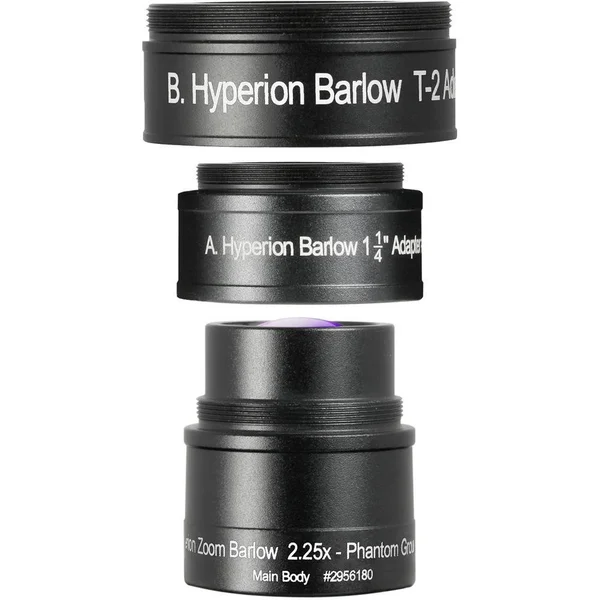 Baader Planetarium Hyperion Zoom Barlow 2.25x