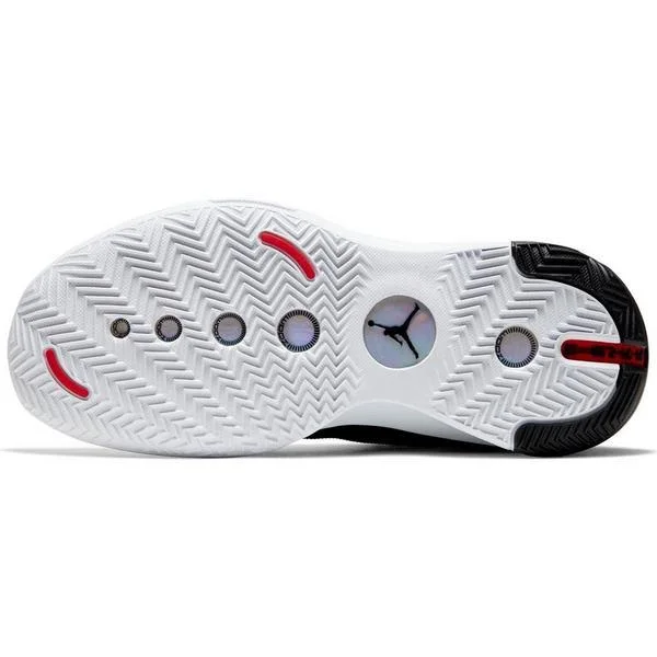 Jordan 34 White/Red/Black Men's Basketball Shoes - Size: 12