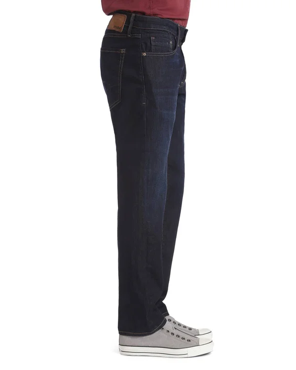 Mavi Marcus Regular Rise Slim Straight Leg in Rinse Brushed Williamsburg Jeans