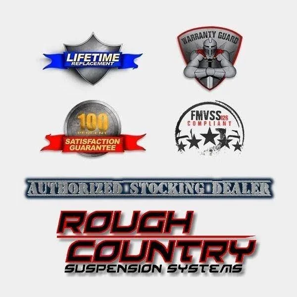 1984-2001 Jeep Cherokee Rough Country 3 in. Suspension Lift Kit 670N2