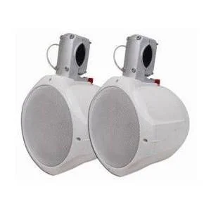 Brand New 6 1/2 inch Marine Wakeboard Two-Way Speaker Pair-White