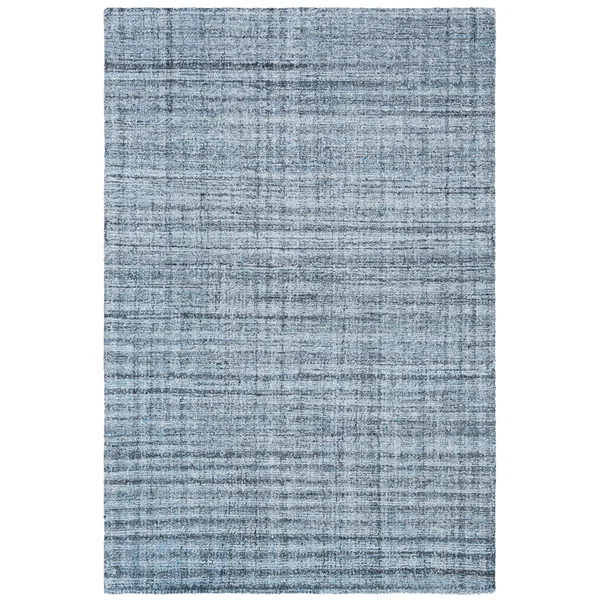 Safavieh 6& x 6& Round Abstract ABT604M Blue - Black Rug