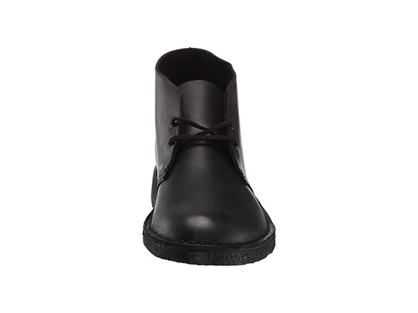 Clarks Desert Boot Men's Lace-Up Boots Black Polished : 10.5 D