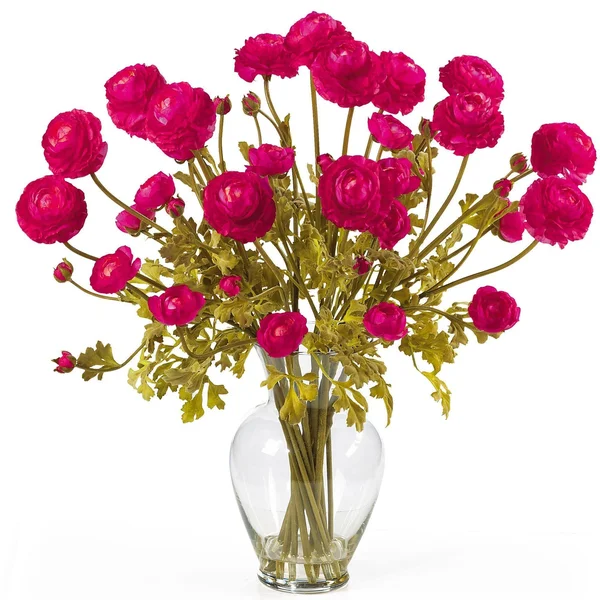 Nearly Natural Ranunculus Liquid Illusion Silk Flower Arrangement