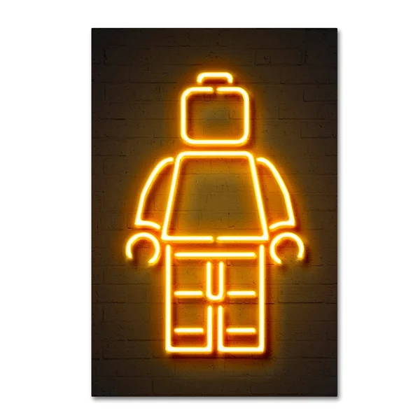 Trademark Art Octavian Mielu 'Minifig' Gallery-Wrapped Canvas Art