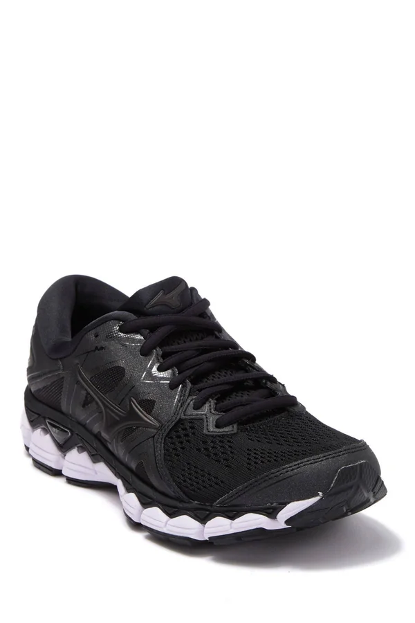 Mizuno Women's Wave Sky 2 Running Shoe Black (9090)