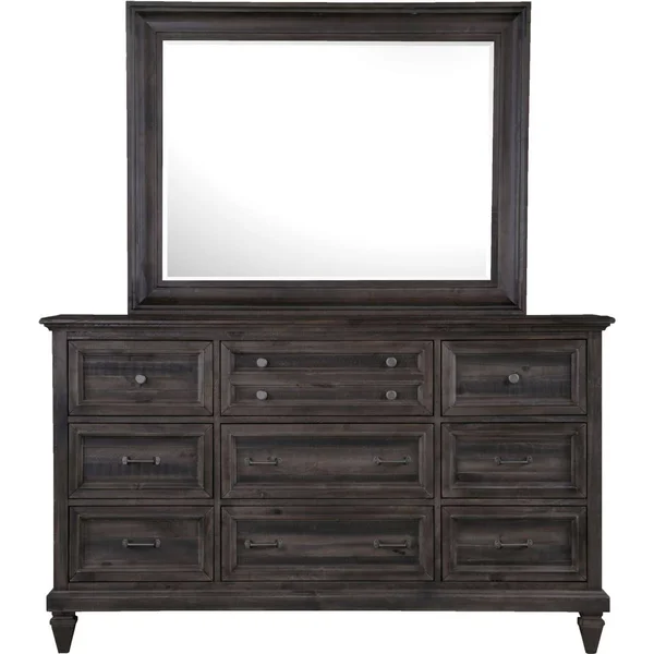 Magnussen Calistoga Mirror in Weathered Charcoal