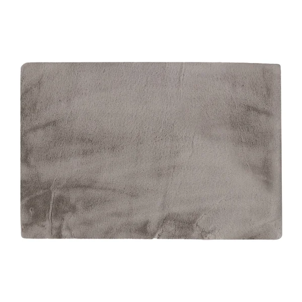 Faux Rabbit 5& x 8& Area Rug in Grey