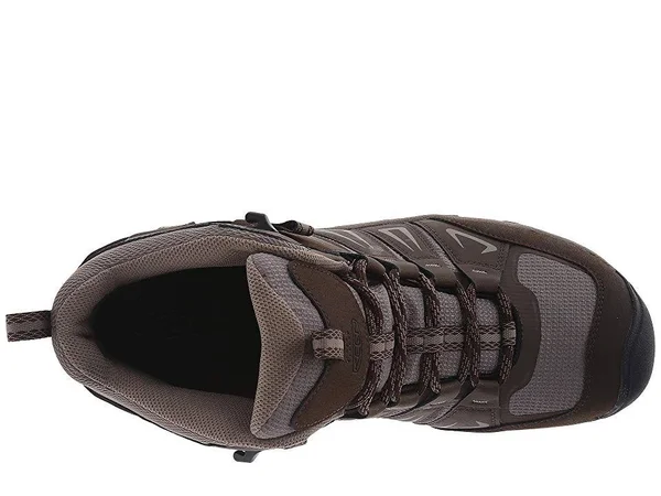 Keen Men's Oakridge Mid Waterproof Boot - 11 - Cascade - Brindle