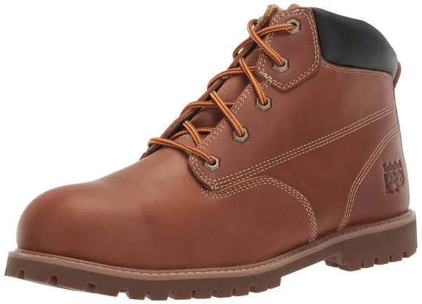Timberland Pro Men's 6 in. Gritstone Steel Toe Work Boot - Wheat