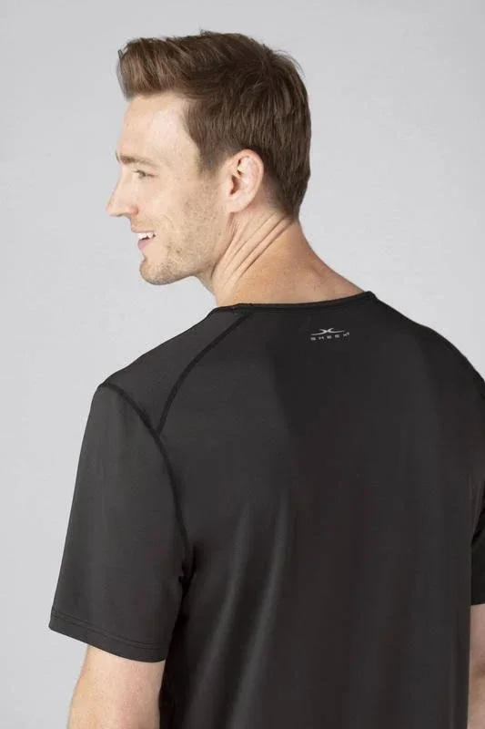 Sheex XX Large Men's Short Sleeve Tee - Black