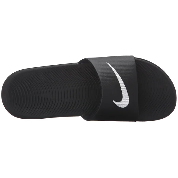 Nike Kawa Men's Slide Sandals, Black/White, Size: 10