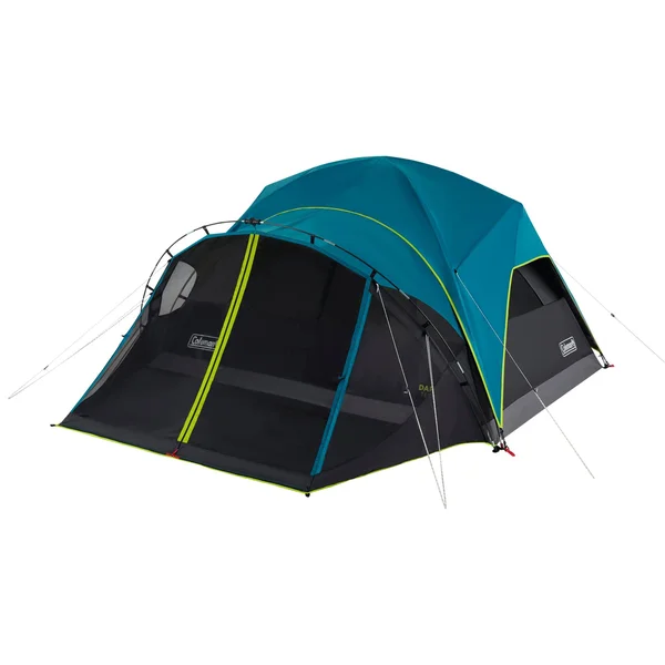 Coleman Carlsbad 4-Person Dark Room Dome Tent - Blue