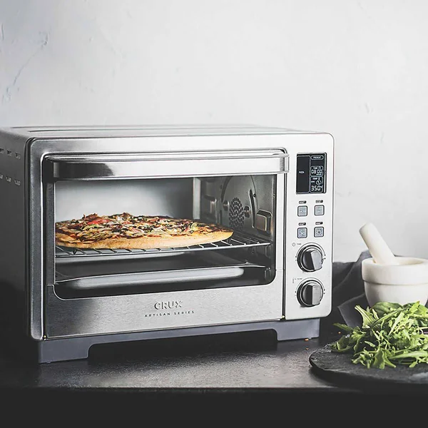 Crux Artisan Series 6 Slice Digital Air Frying Toaster Oven